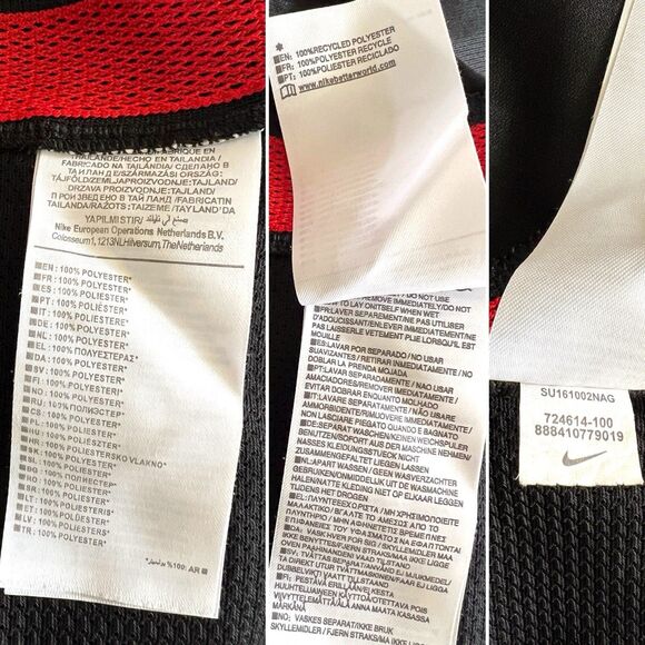 Nike FC Sevilla 2018-2019 Home Soccer Jersey Size Men's US Medium Shirt - Picture 3 of 9